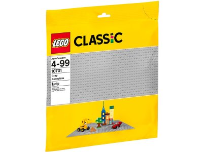 LEGO Classic - Šedá podložka na stavění