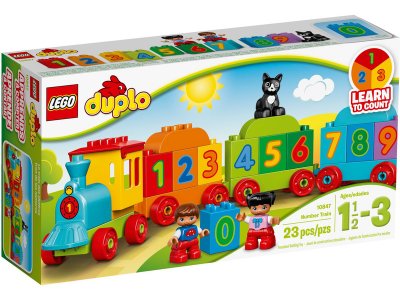 Lego 10847 Vláček s čísly