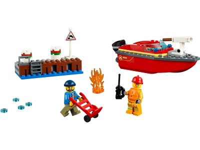 Lego 60213 Požár v přístavu