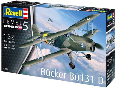 Revell 03886 Bücker Bü 131 1/