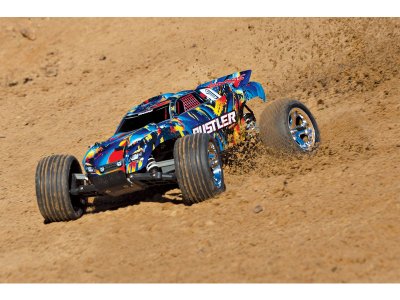 Traxxas Rustler 1:10 RTR modrý