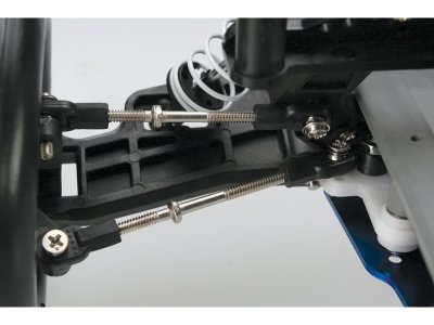 Traxxas Nitro Rustler 1:10 TQi RTR stříbrno-modrý