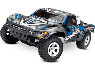 Traxxas Slash 1:10 RTR modrý-X