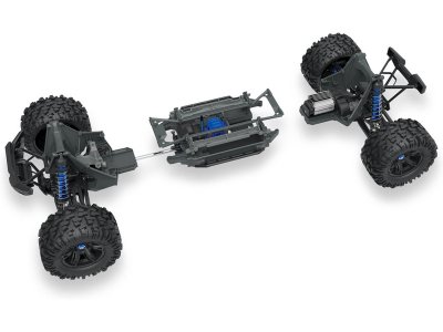 Traxxas X-Maxx 8S 1:5 4WD TQi RTR červený