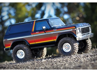 Traxxas TRX-4 Ford Bronco 1:10 TQi RTR červené