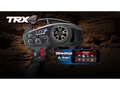 Traxxas TRX-4 Ford Bronco 1:10 TQi RTR červené