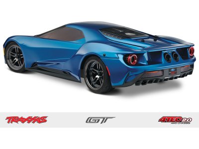 Traxxas Ford GT 1:10 TQi RTR stříbrný