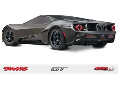 Traxxas Ford GT 1:10 TQi RTR stříbrný