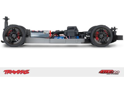 Traxxas Ford GT 1:10 TQi RTR stříbrný