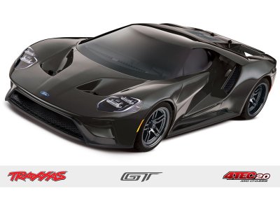 Traxxas Ford GT 1:10 TQi RTR stříbrný