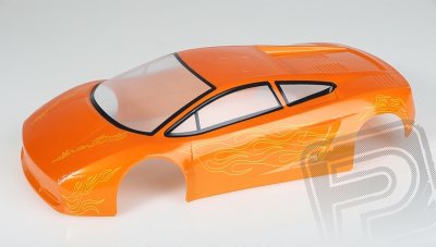 Karosérie lakovaná Himoto 1:10 Lamborghini (Oranžová)