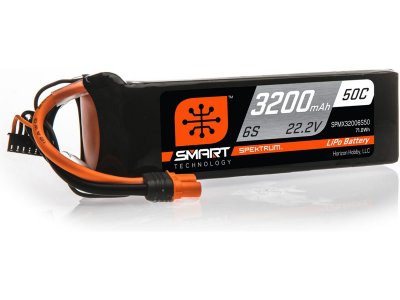 Spektrum Smart LiPo 22.2V 3200mAh 50C IC5