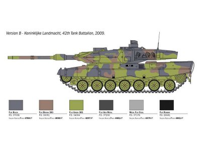 Italeri 6567 Leopard 2A6 1:35
