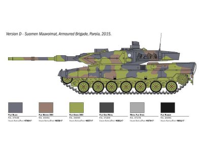 Italeri 6567 Leopard 2A6 1:35