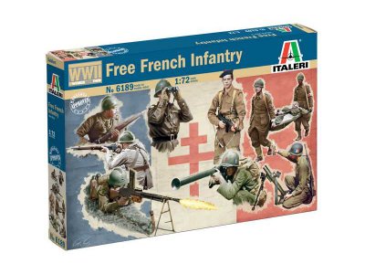 Italeri 6189 WWII French infan