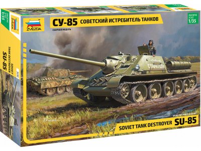 Zvezda 3690 SU-85 1:35