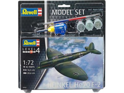 Revell 63962 set Heinkel He70