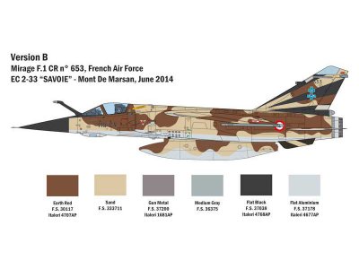 Italeri 2790 Mirage F1 1:48