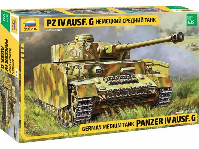 Zvezda 3674 Panzer IV G 1:35