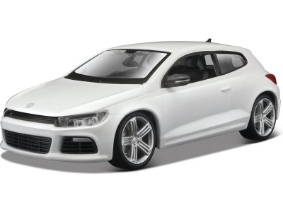 Bburago Plus Volkswagen Scirocco R 1:24 bílá