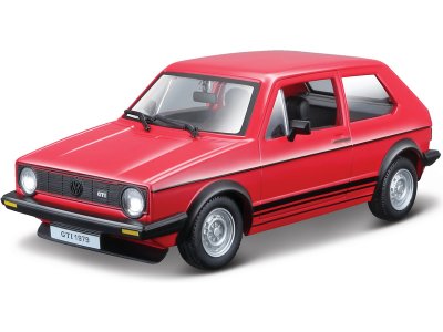 VW Golf MK1 GTI 1:24 red