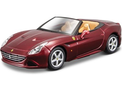 Bburago Signature Ferrari California T 1:43 metalická vínová