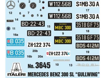 Italeri 3645 Mercedes Benz 300