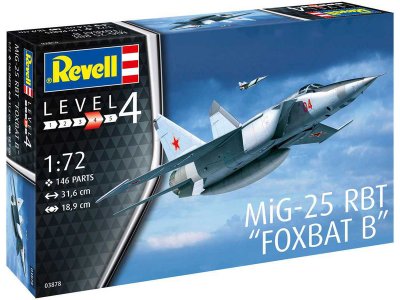 Revell 03878 MIG-25 RBT 1/72