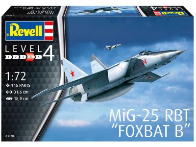 Revell 03878 MIG-25 RBT 1/72