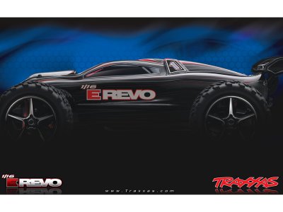 Traxxas E-Revo 1:16 RTR zelené