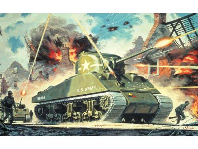 Airfix 01303V Sherman M4 Mk1