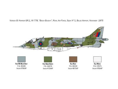 Italeri 1435 Harrier GR.I 1/72