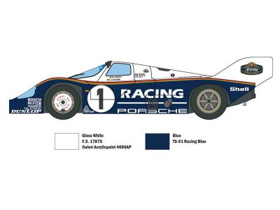 Italeri 3648 Porsche 956 1:24