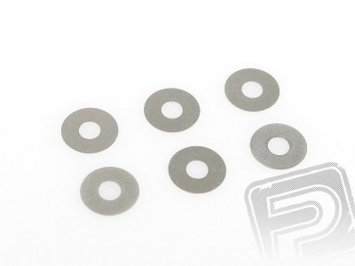 Vymezovací podložka dif. 17x6,2x0,3mm 6ks