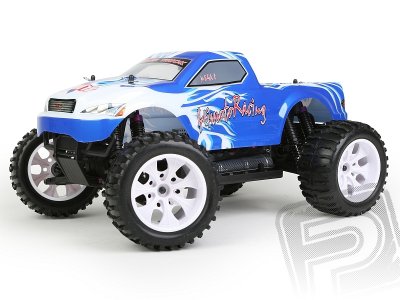 HiMOTO Monster Truck EMXT-1 1:10 elektro RTR set 2,4GHz modrá