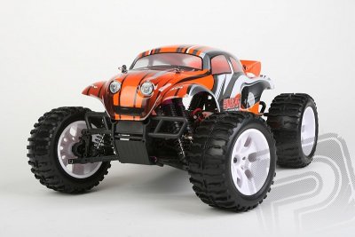HiMOTO Beetle Truck 1:10 elektro RTR set 2,4GHz oranžová