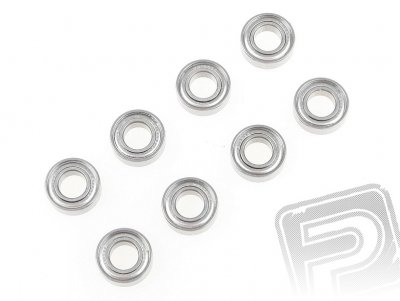Kuličkové ložisko 6x12x4 mm (8 ks)