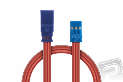 Prodlužovací kabel 100mm, JR 0,25qmm plochý silikonkabel, 1 ks.