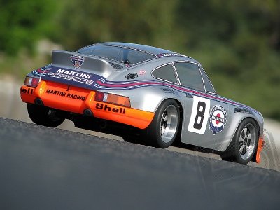 Karoserie čirá 1973 Porsche Carrera RSR (rozvor 210 mm) bez příslušenství