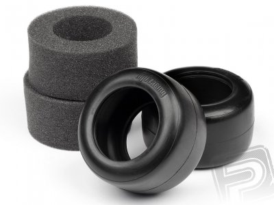 Pneumatiky FT01 slick D směs (zadní/62x37mm/2ks)