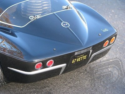 Karoserie čirá Chevrolet Corvette 1967 (200 mm)
