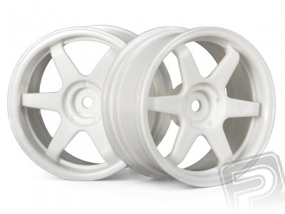 Disky kol bílé 26mm/3mm offset (pár)