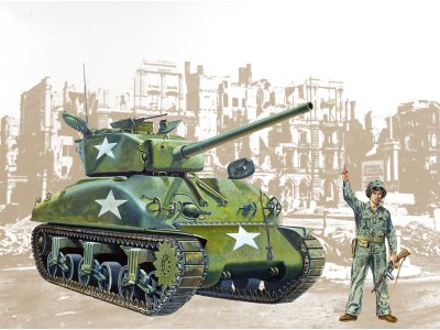 Italeri 225 M4A1 Sherman 1/35