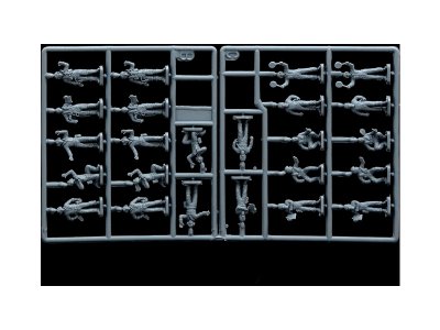 Model Kit figurky 1246 - NATO PILOTS AND GROUND CREW (1:72)