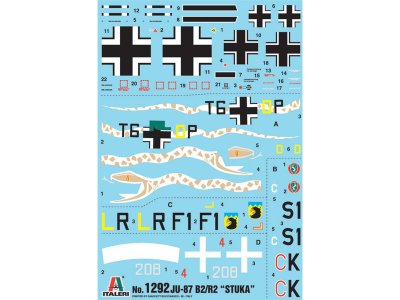 Italeri 1292 Ju-87 B2/R2