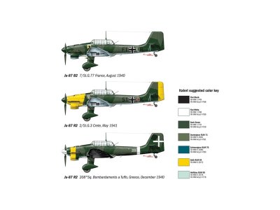 Italeri 1292 Ju-87 B2/R2