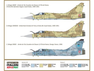 Italeri 1381 Mirage 2000 1/72