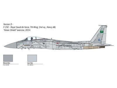Italeri 1415 F-15C Eagle 1:72