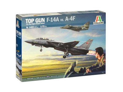 Italeri 1422 F-14A TOP GUN