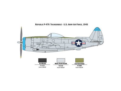 Italeri 35102 P-47 a P-51